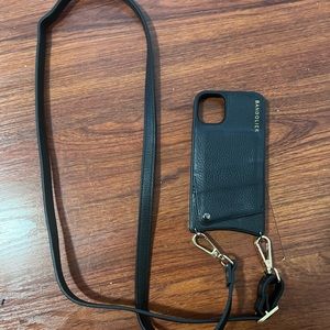 Bandolier Apple iPhone 11 Wallet strap case